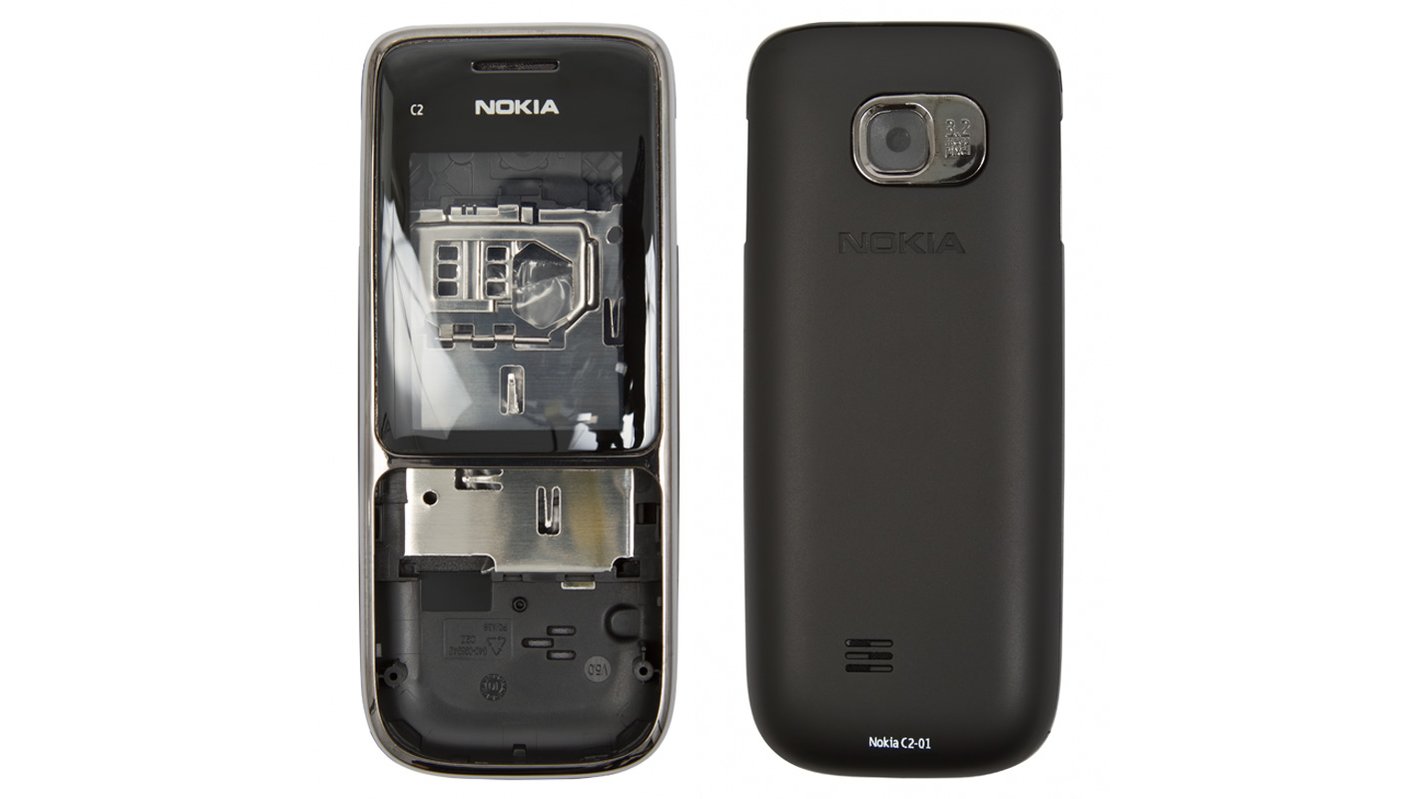 Корпус для Nokia C2-01, High Copy, чорний - Всі запчастини