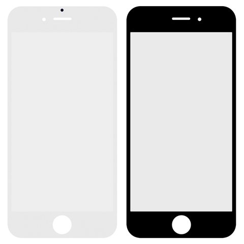 Стекло корпуса для iPhone 6, белое, High Copy