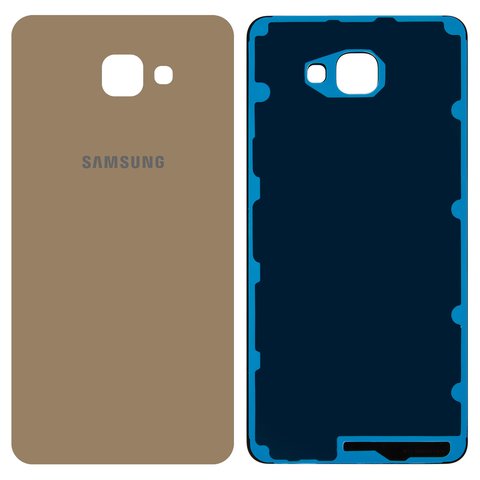 Задня панель корпуса для Samsung A910 Galaxy A9 2016 , золотиста
