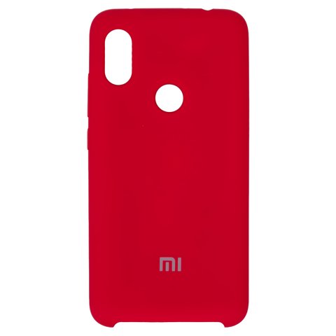 Чохол для Xiaomi Redmi Note 6 Pro, червоний, Original Soft Case, силікон, red 14 , M1806E7TG, M1806E7TH, M1806E7TI