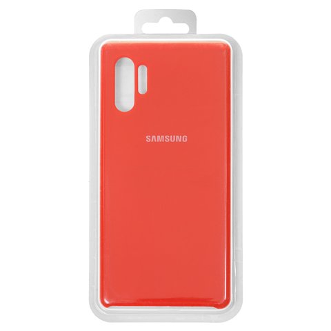 Чохол для Samsung N975F Galaxy Note 10 Plus, червоний, Original Soft Case, силікон, red 14 