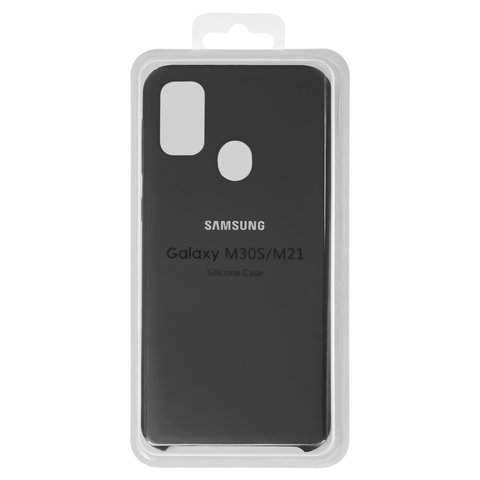 Чехол для Samsung M215 Galaxy M21, M307 Galaxy M30s, черный, синий, Original Soft Case, силикон, dark blue 08 