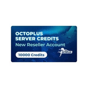 Новий акаунт реселера з 10 000 серверними кредитами Octoplus