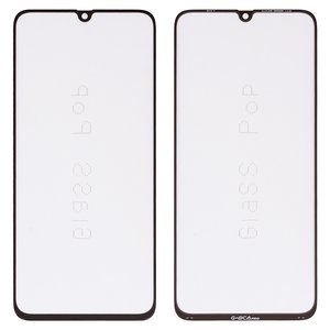 Скло корпуса G+OCA PRO для Samsung A705F DS Galaxy A70, з ОСА плівкою, чорне