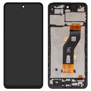 Дисплей для Tecno Spark Go 2024  BG6 , черный, с рамкой, High Copy, FPC6615