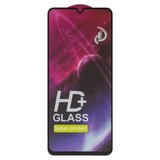 Захисне скло для Xiaomi Poco C75, Redmi A4, Redmi A5 4G, сумісне з чохлом, Full Glue, (без упаковки), чорний