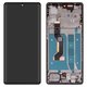 Дисплей для Motorola Moto G85, чорний, з рамкою, Original (PRC), XT2427-3