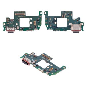 Шлейф для Samsung S711 Galaxy S23 FE, конектора зарядки, з мікрофоном, High Copy, плата зарядки