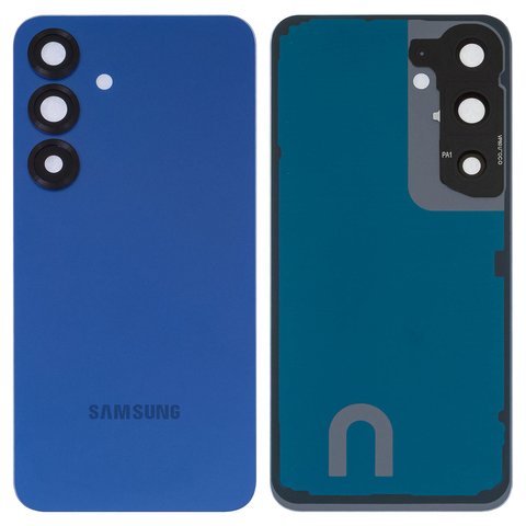 Задня панель корпуса для Samsung S931 Galaxy S25, синя, із склом камери, з компонентами, Original PRC , navy