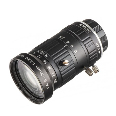Об'єктив RELIFE MB1, лінза на камеру, з оптичним зумом, 6 36mm; 12MP; F2.8 C; C Mount