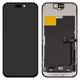 Дисплей для iPhone 15 Pro, черный, с рамкой, Copy, (TFT), ZY, LTPS HD+
