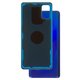 Housing Back Cover compatible with Samsung A415 Galaxy A41, (dark blue, prism crush blue)