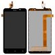 LCD compatible with HTC Desire 516 Dual Sim, (black, without frame)