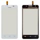 Touchscreen compatible with Huawei U8951D Ascend G510, (white)