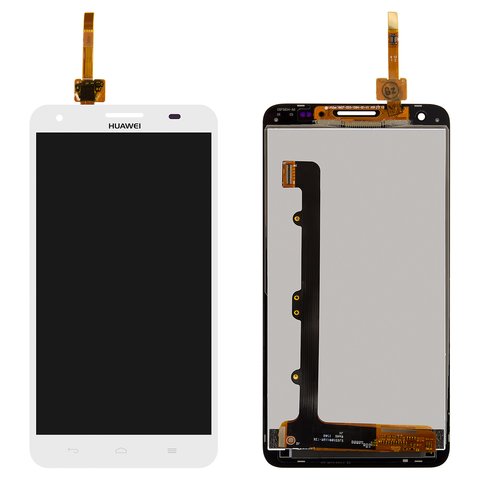 Pantalla LCD puede usarse con Huawei G750 Honor 3X, blanco, sin marco, Original PRC 