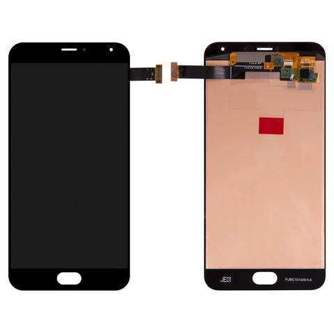 LCD compatible with Meizu Pro 5, black, without frame, Original PRC  
