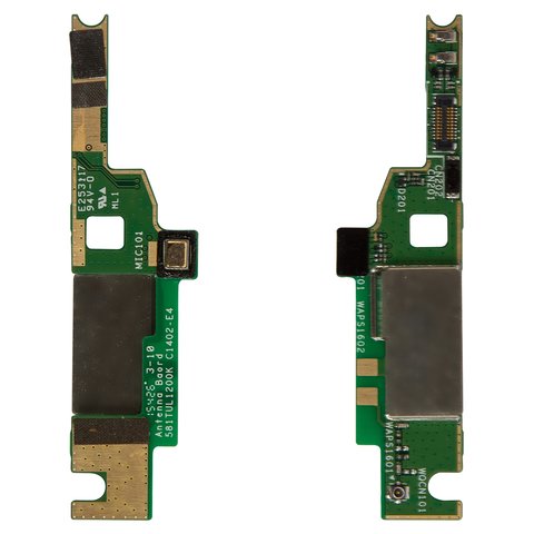 Cable flex puede usarse con Sony E2312 Xperia M4 Aqua Dual, con micrófono, placa de antena
