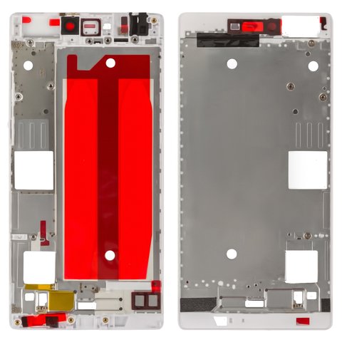LCD Binding Frame compatible with Huawei P8 GRA L09 , white 
