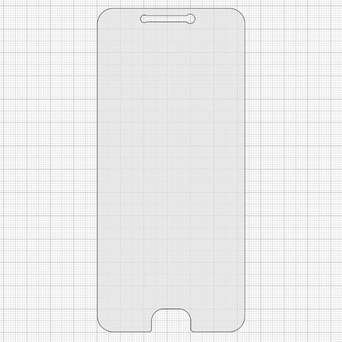 Vidrio de protección templado All Spares puede usarse con Xiaomi Mi 5s, 0,26 mm 9H, compatible con estuche