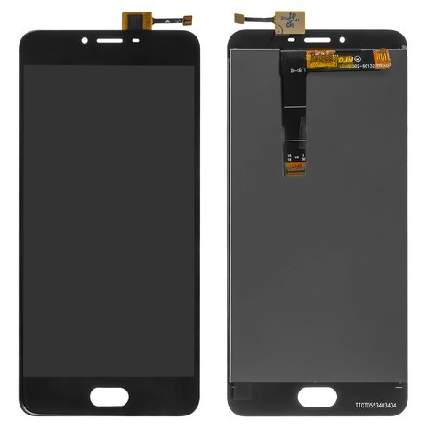 LCD compatible with Meizu U20, black, without frame, Original PRC  