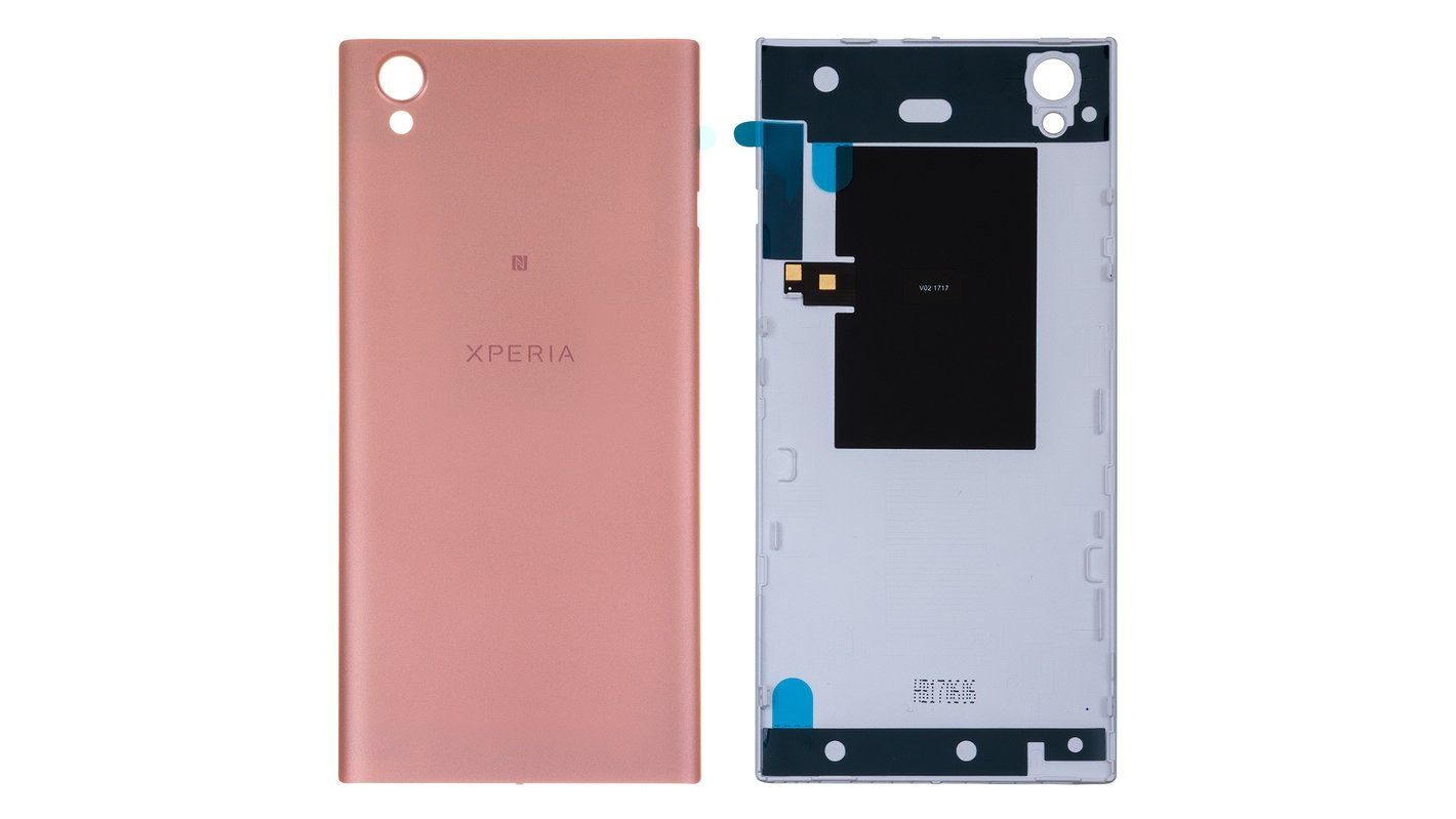 Tapa trasera para batería puede usarse con Sony G3311 Xperia L1, G3312  Xperia L1 Dual, G3313 Xperia L1, rosada - All Spares