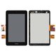 LCD compatible with Asus MeMO Pad ME172V, (black, with frame)