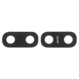Camera Lens compatible with Samsung A105F DS Galaxy A10, A205F DS Galaxy A20, A305F DS Galaxy A30, A405F DS Galaxy A40, black, without frame 