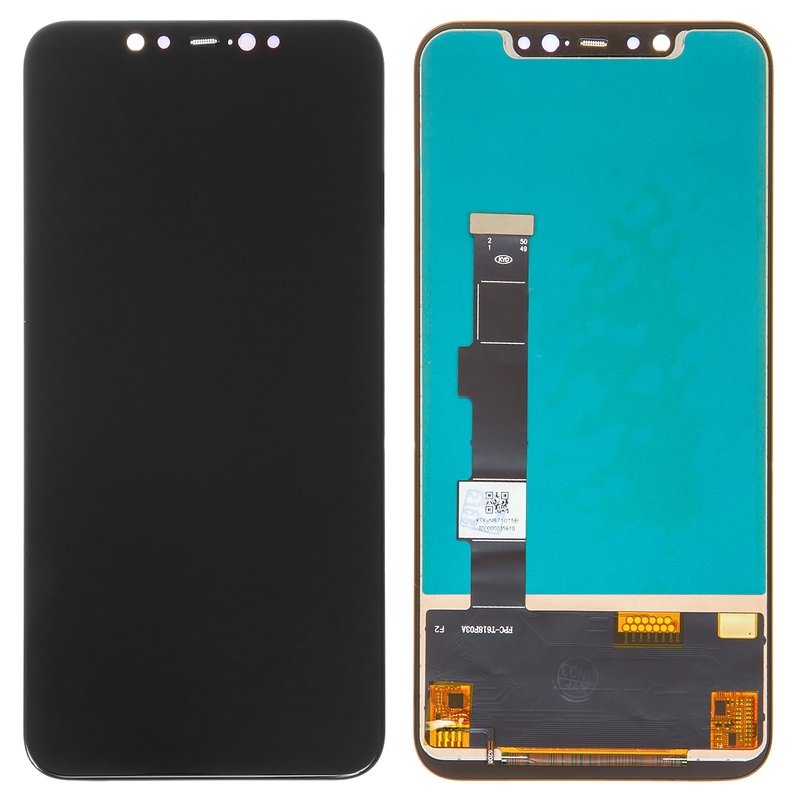 Pantalla LCD puede usarse con Xiaomi Mi 9, negro, sin marco, High Copy,  (OLED), M1902F1G - All Spares
