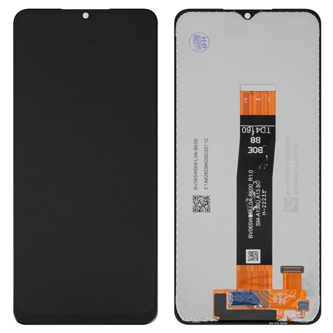 LCD compatible with Samsung A136 Galaxy A13 5G, black, without frame, Original PRC , SM A136U 