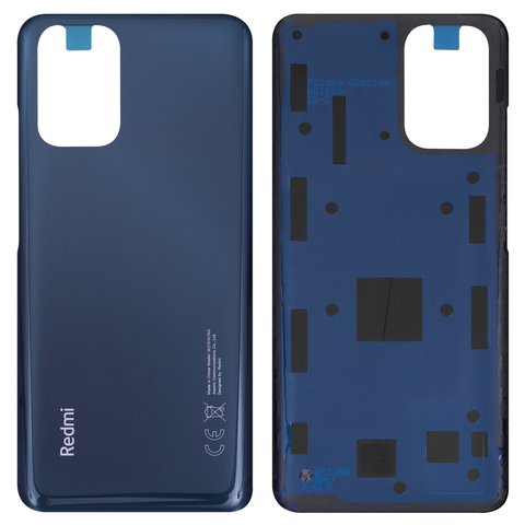 Housing Back Cover compatible with Xiaomi Redmi Note 10S, black 
