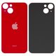 Housing Back Cover compatible with iPhone 13, (red, no need to remove the camera glass, AAA, big hole)