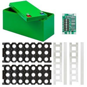 Case for 18650 Batteries 3x7, complete, 150x65x95 mm 