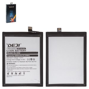 Battery Deji BLP729 compatible with Realme 5, 5i, 5s, C11 2021 , C20, C21, C21Y, C3, Li ion, 3.87 V, 5000 mAh 