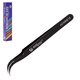 Mounting Tweezers Mechanic AZ-KING15, (curved, 117 mm, black)