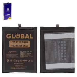 Battery Mechanic HB396286ECW compatible with Huawei Honor 10 Lite, Honor 20i, Honor 9S, Li Polymer, 3.82 V, 3320 mAh 