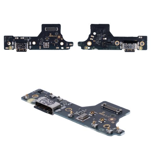 Flat Cable compatible with Xiaomi Poco M6 Pro 5G, Redmi 12 5G, charge connector, Original PRC , charging board 