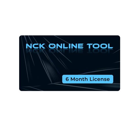 NCK Online Tool 6 Month License Activation