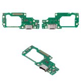 Flat Cable compatible with Oppo Reno 8 5G, (charge connector, with microphone, with components, Copy, charging board)