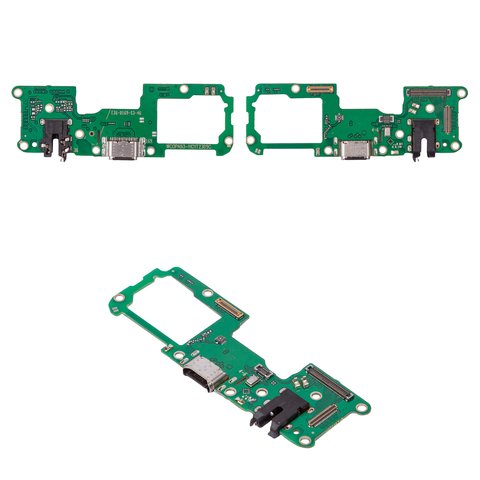 Cable flex puede usarse con Oppo A93 4G, A94 4G, Reno4 Lite, del conector de carga, del conector de auriculares, con micrófono, Copy, placa del cargador
