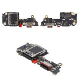 Flat Cable compatible with Xiaomi 14T, (charge connector, with components, Original (PRC), charging board)