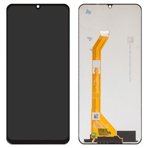 Pantalla LCD puede usarse con Realme C71, negro, sin marco, High Copy, asian