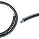 Wire In Silicone Insulation 4AWG, (25 mm², 1 m, black)