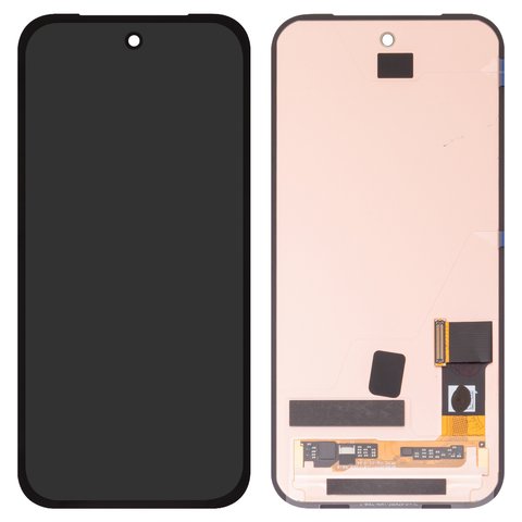 LCD compatible with Google Pixel 9a, black, without frame, Original PRC , GXQ96, GTF7P, G3Y12 