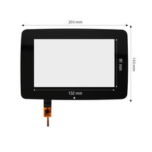 7" Capacitive Touch Screen for Mercedes Benz B, CLA, GLC - Short description