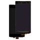LCD compatible with Sony E6533 Xperia Z3+ DS, E6553 Xperia Z3+, Xperia Z4, (black, without frame, Original (PRC))