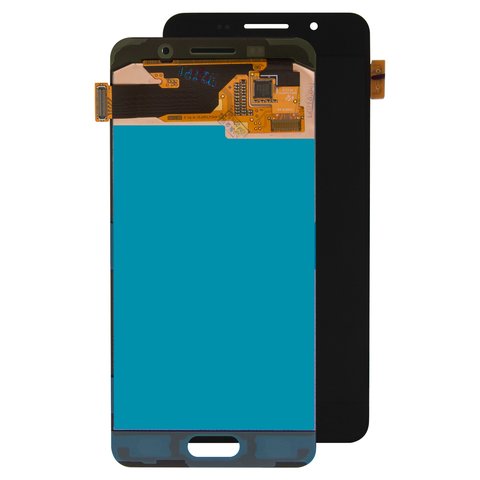 LCD compatible with Samsung A310 Galaxy A3 2016 ; Samsung, black, without frame, Original PRC , original glass 