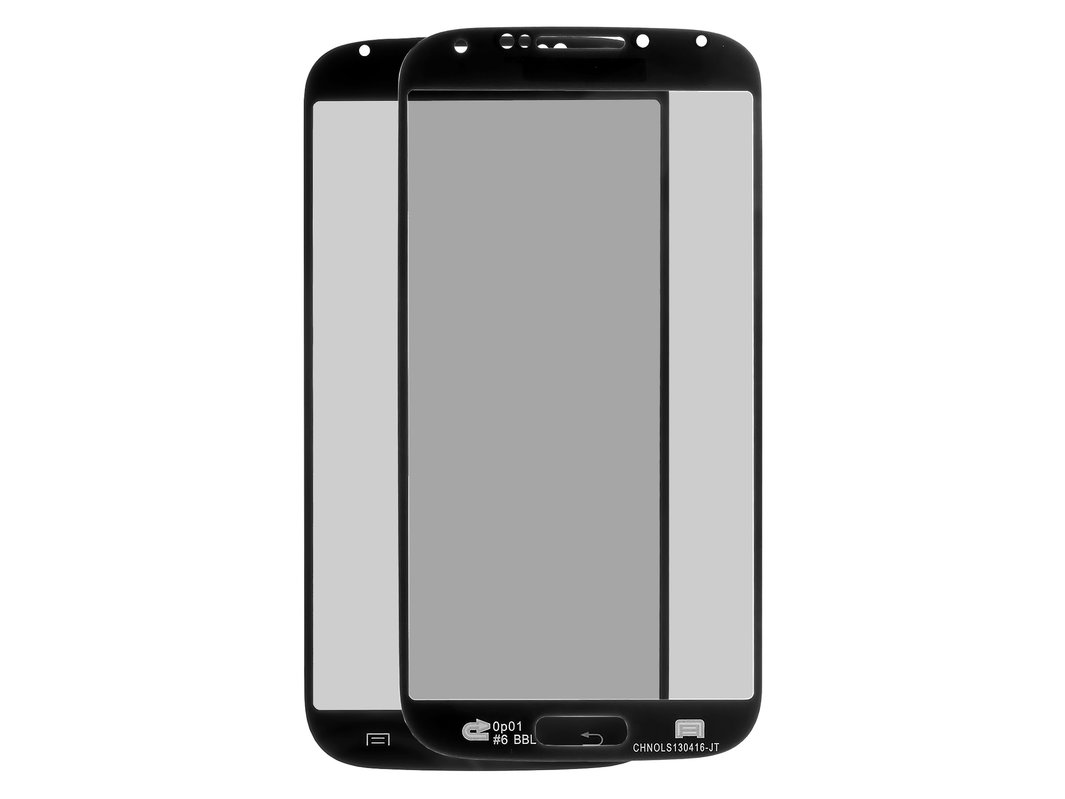Glass compatible with S4, I9505 Galaxy S4, (black, Black Edition) - GsmServer