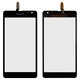 Touchscreen compatible with Microsoft (Nokia) 535 Lumia Dual SIM, (black) #CT2C1607FPC-A1-E