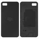 Battery Back Cover compatible with Blackberry Z10, (black)