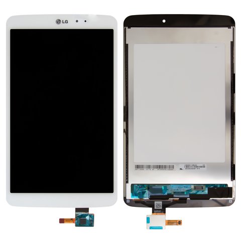 LCD compatible with LG G Pad 8.3 V500, white, without frame 